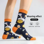 Haichin Streetwear Food Mid Calf Socks04